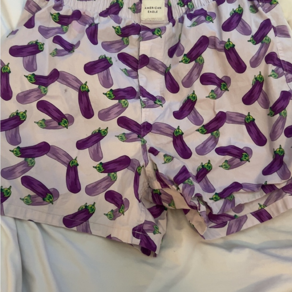 American Eagle Outfitters Purple Eggplant Boxers